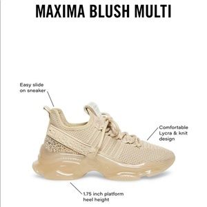 Sold** Steve Madden bling tennis shoes